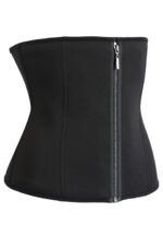 Clip and Zip Waist Trainer Corset Women Neoprence Worked Out Sweat Vest - Image 2